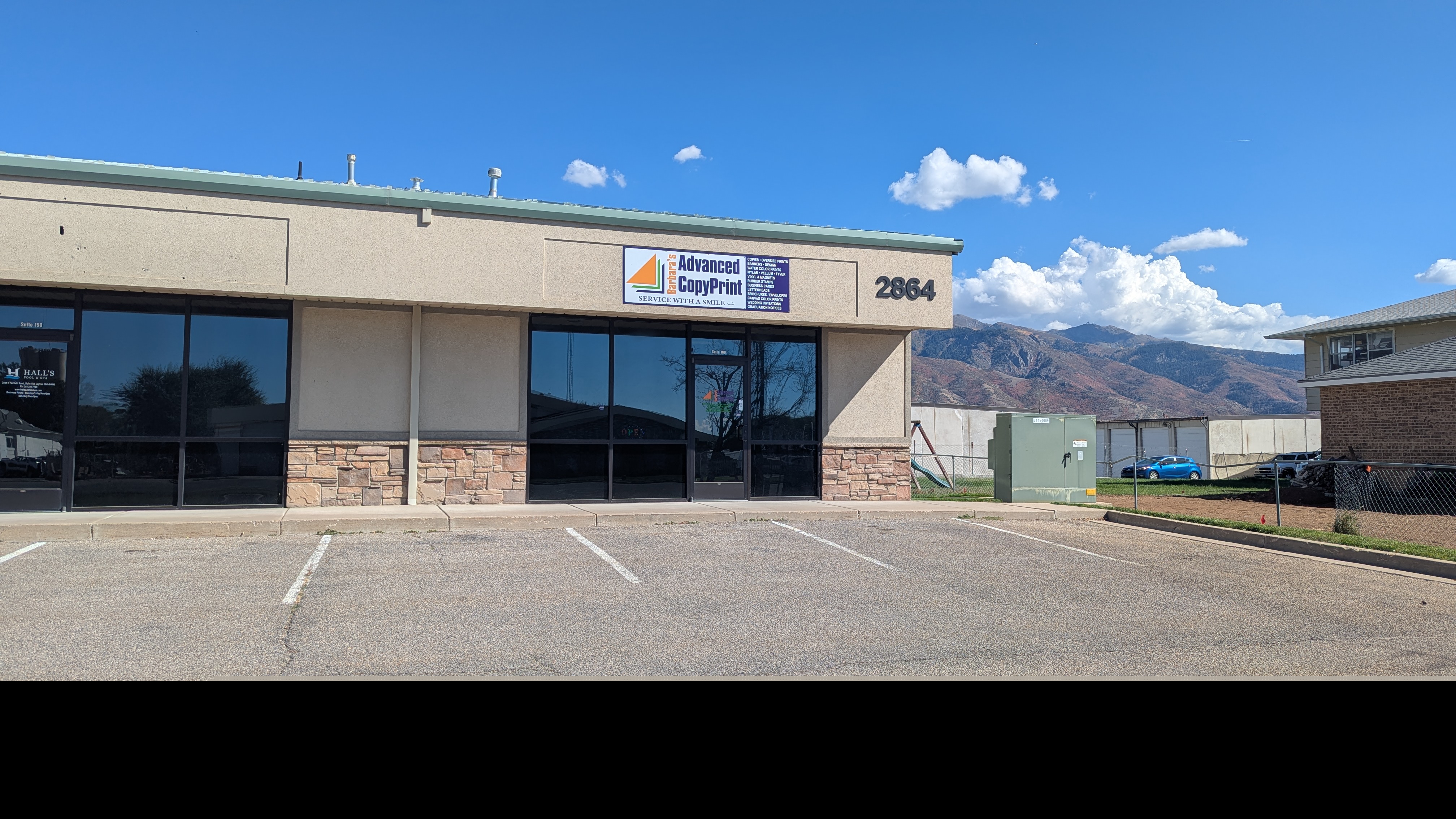 Barbara's Advanced Copy Print Shop Front